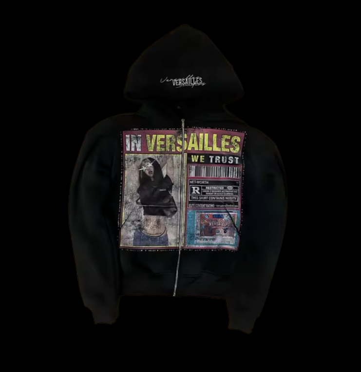 Versailes Zip Up Hoodie
