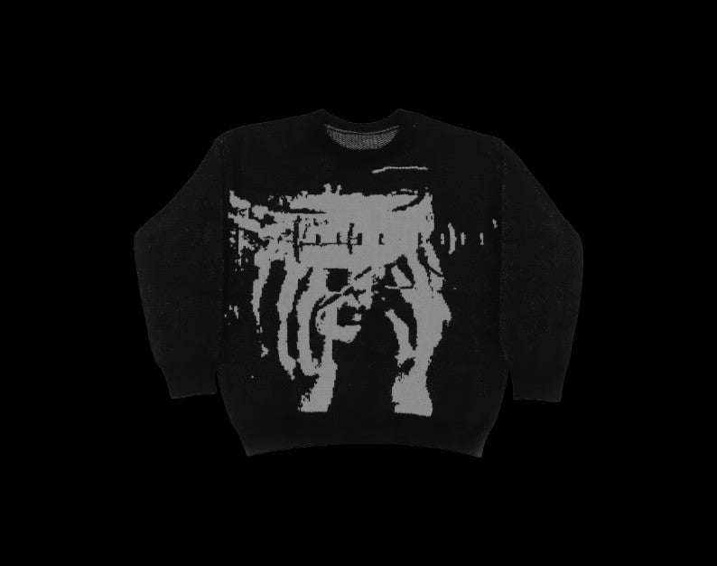 Black Artisitc Sweater